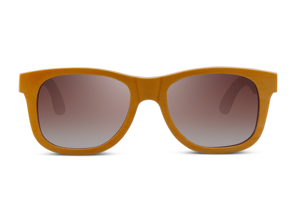 Traveler | Golden | Wooden Sunglasses