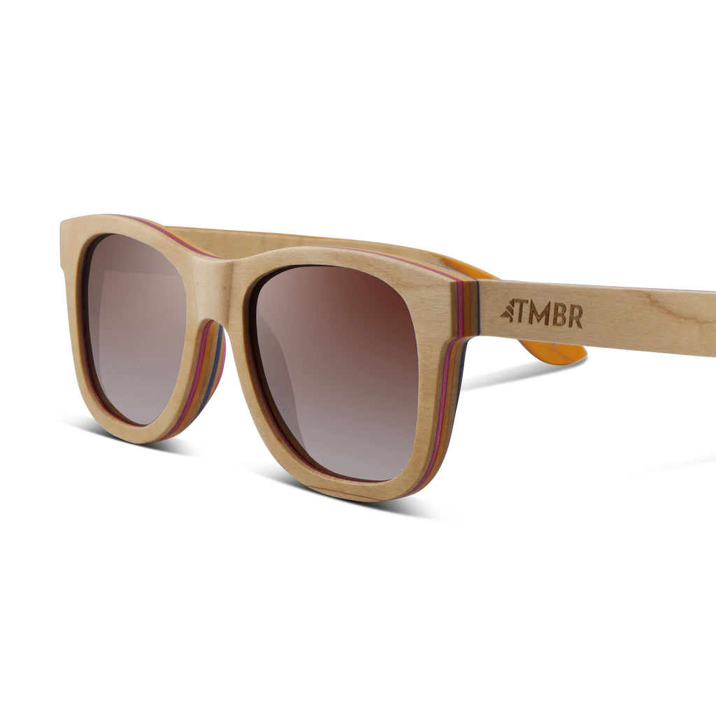 TMBR Jerry Garcia The Traveler Golden w/ Rose Sunglasses