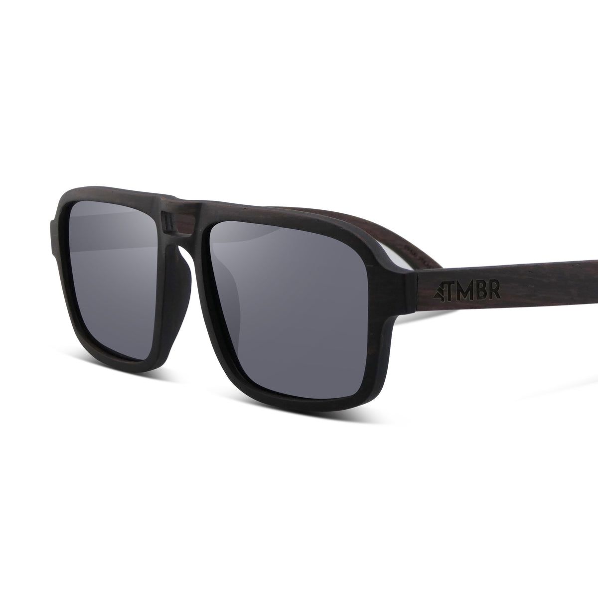 Jerry | Vintage Black | Wooden Sunglasses