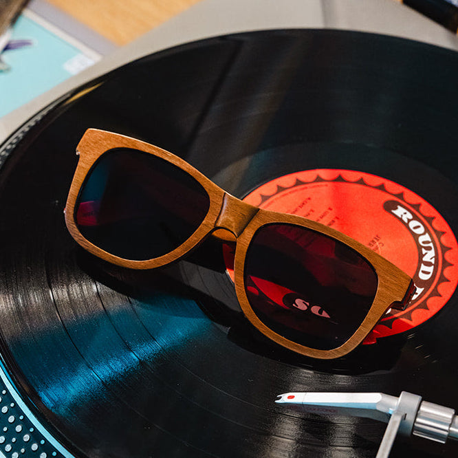 Garcia x GRC x TMBR | Traveler | Natural | Wooden Sunglasses
