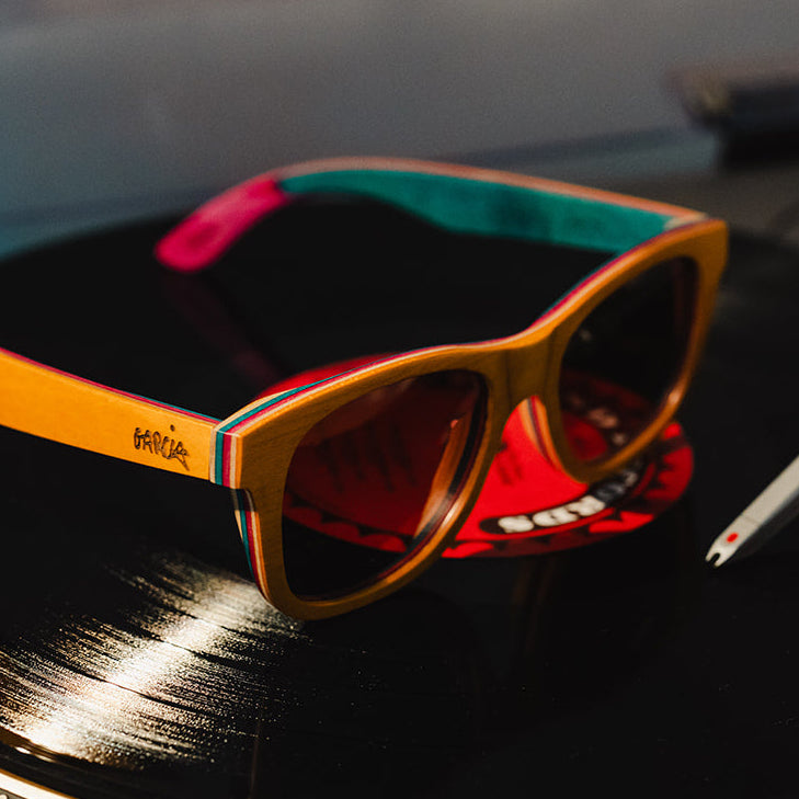 Garcia x GRC x TMBR | Traveler | Golden | Wooden Sunglasses