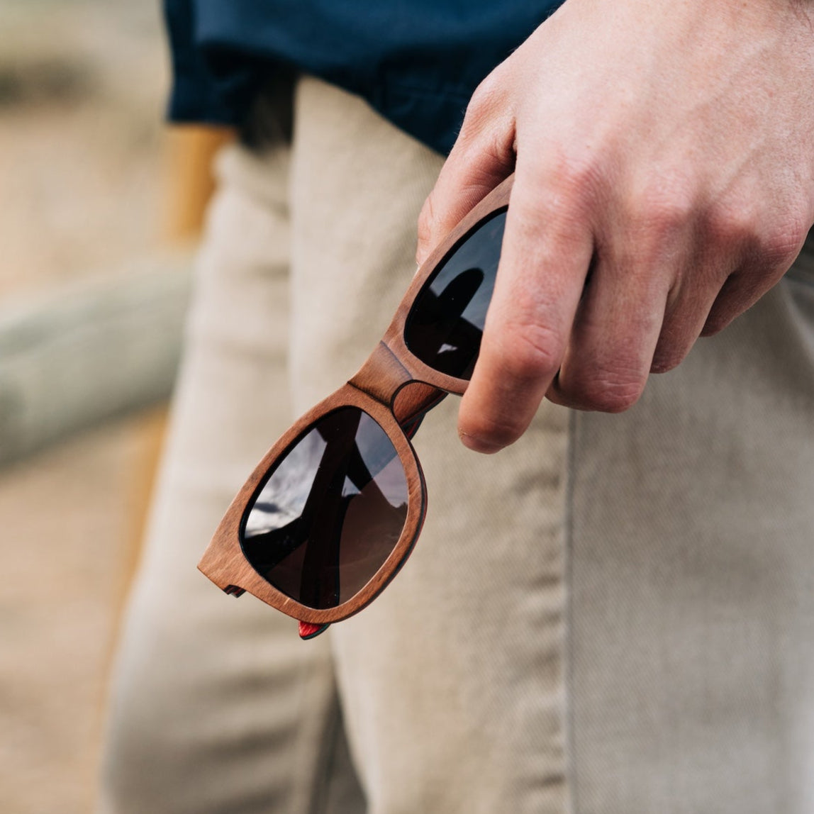 Traveler | Natural | Wooden Sunglasses
