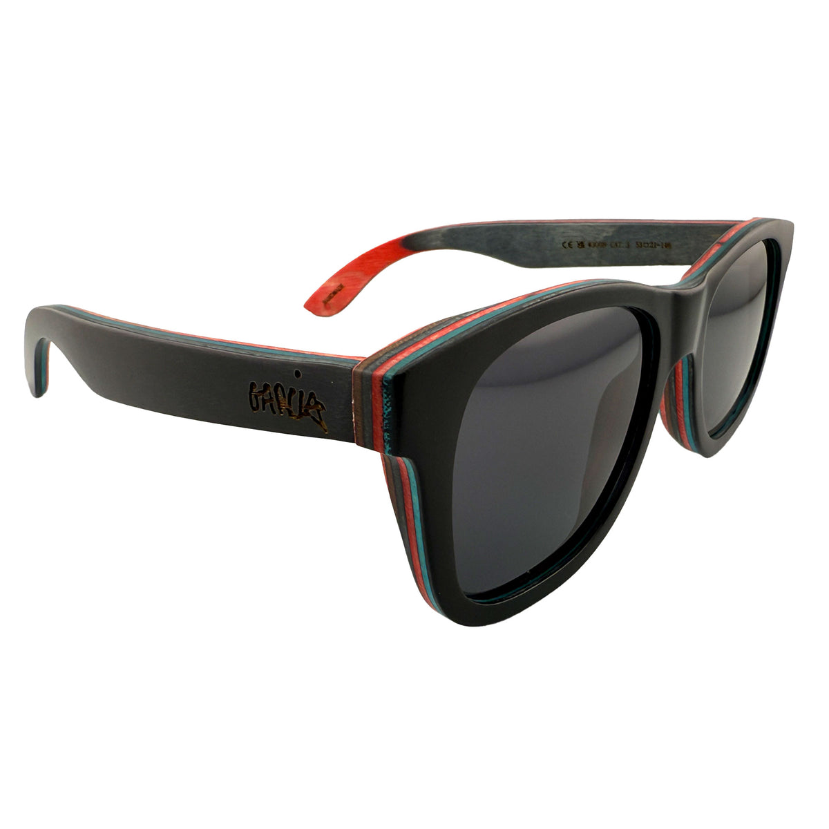 Garcia x GRC x TMBR | Traveler | Black | Wooden Sunglasses