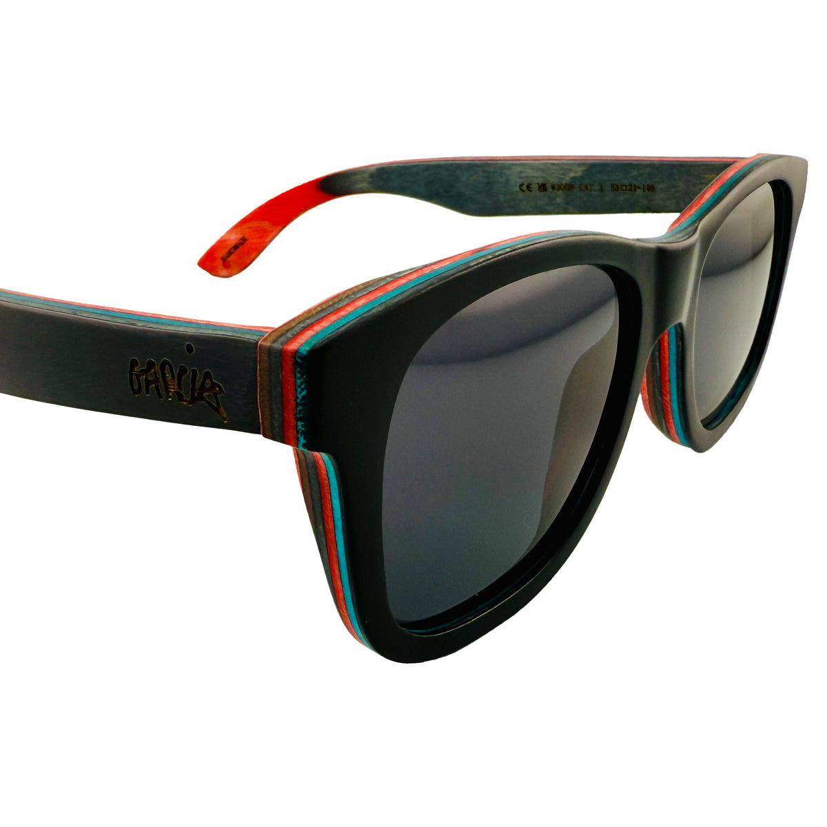 Garcia x GRC x TMBR | Traveler | Black | Wooden Sunglasses