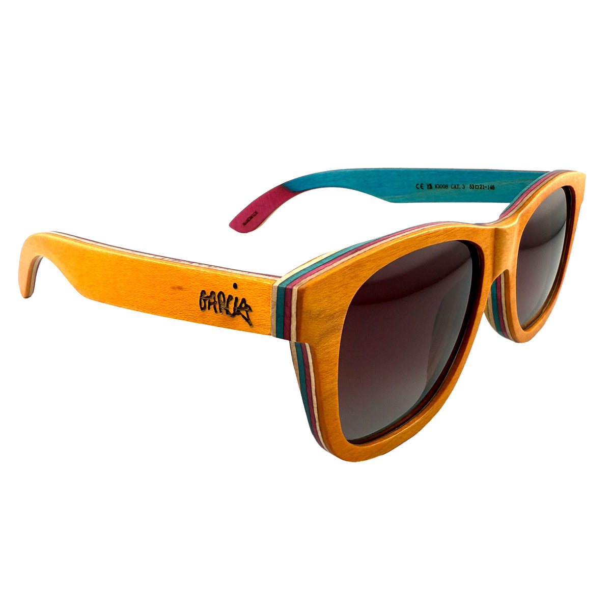 Garcia x GRC x TMBR | Traveler | Golden | Wooden Sunglasses