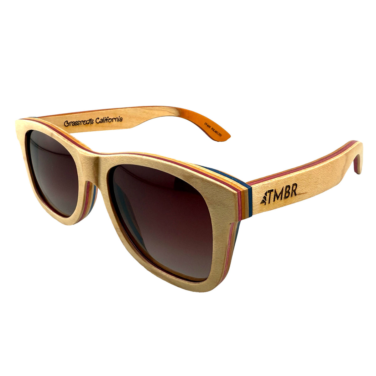 Garcia x GRC x TMBR | Traveler | Light | Wooden Sunglasses
