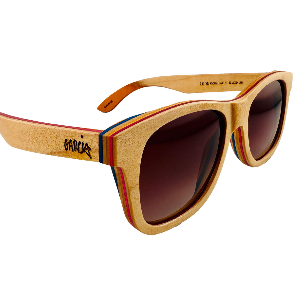Garcia x GRC x TMBR | Traveler | Light | Wooden Sunglasses