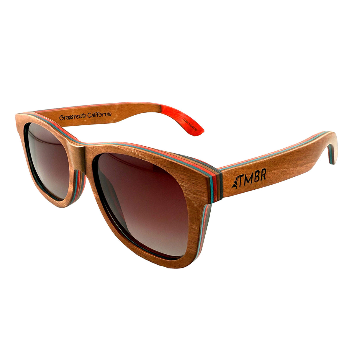 Garcia x GRC x TMBR | Traveler | Natural | Wooden Sunglasses