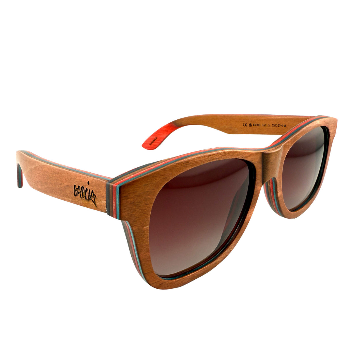 Garcia x GRC x TMBR | Traveler | Natural | Wooden Sunglasses