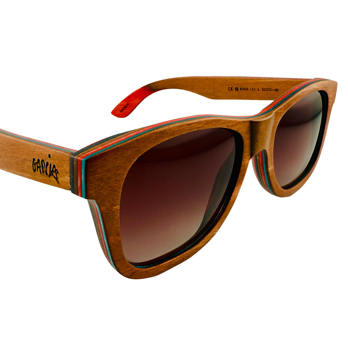 Garcia x GRC x TMBR | Traveler | Natural | Wooden Sunglasses