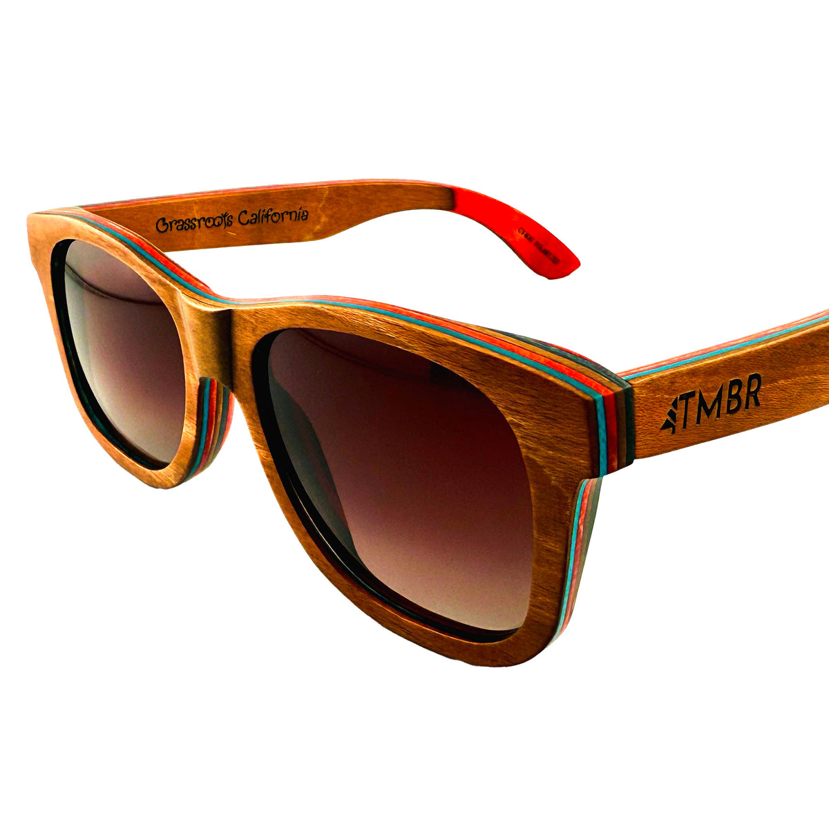 Garcia x GRC x TMBR | Traveler | Natural | Wooden Sunglasses